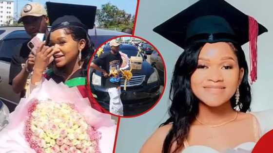 Female graduate loses car boyfriend gifted her for mentioning another bae's name