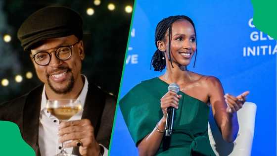 Shudufhadzo Musida gives fans a glimpse of private romance with Maps Maponyane