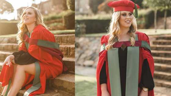 PhD before 30: Stunner celebrates bagging doctorate in inspirational post