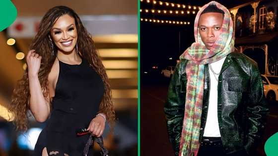 Actress Pearl Thusi and Toss show off their impressive dance moves in cool parking lot video