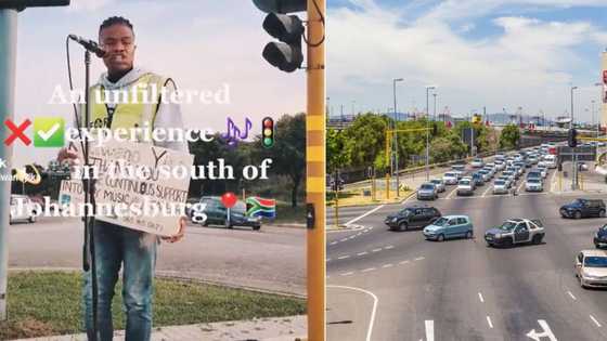 Joburg man singing at traffic lights goes viral after passionate performance of UB40 classic