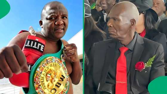 Dingaan Thobela's dad allegedly fights with grandkids for estate, SA adds: "He wants all the money"