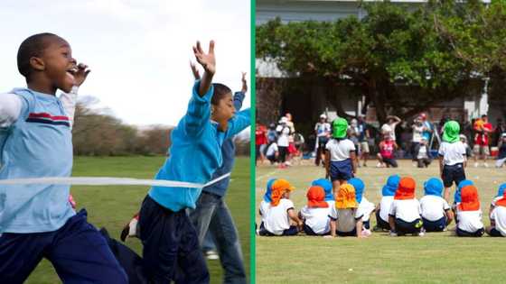 Boy in school race runs 'Naruto' style, TikTok video of kid's victory amuses Mzansi