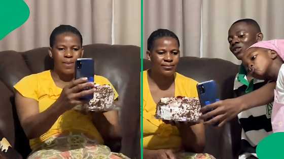 "She just wanted a selfie with the cake": Mom's low-key birthday celebration in video moves SA