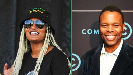 Tumisho Masha's comeback at Dudu Zuma's GBV-based comments lands him in hot water with netizens