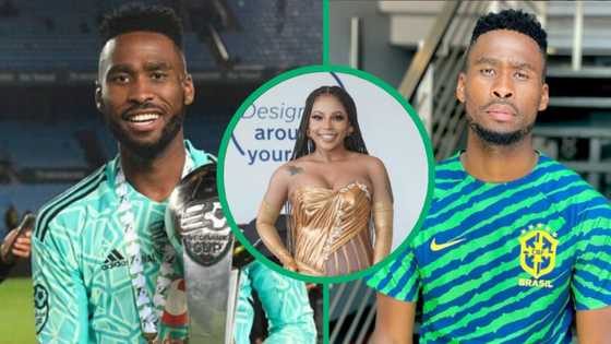 Mzansi warns Orlando Pirates goalkeeper Sipho Chaine about Kelly Khumalo: "She must stay away"