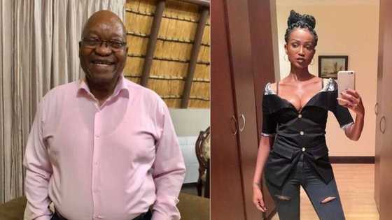 Jacob Zuma surprises Babalwa Mneno with a video message on her 44th birthday