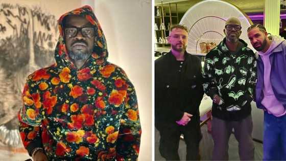 Black Coffee snaps picture with Drake in Toronto, Mzansi impressed