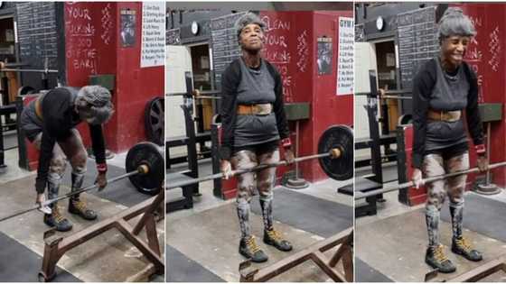 She’s got better shape: Massive reactions as 84-year-old lifts 88kg of weight, adorable video inspires many