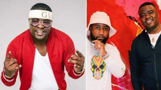 Cassper Nyovest mourns death of DJ Sumbody on Twitter, SA reacts: "He owed him money"