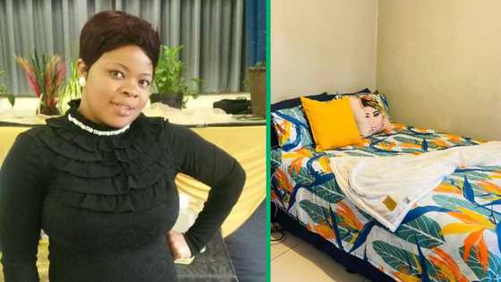 "You're doing good": Creative lady's neat rented home leaves people in awe