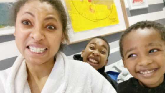 "You're becoming a man": Enhle Mbali wishes son a happy bday in heartfelt post