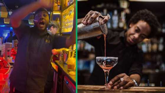 Barman gives feel-good vibes at work, dances to Tyla, netizens impressed: "Love your energy"