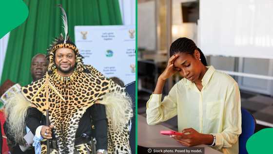 King Misuzulu KaZwelithini files for divorce, Mzansi unhappy: "This one is disappointing Shaka Zulu"