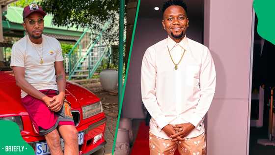 Thomas Gumede shows love to his son with Zola Nombona: "So proud of my little man"