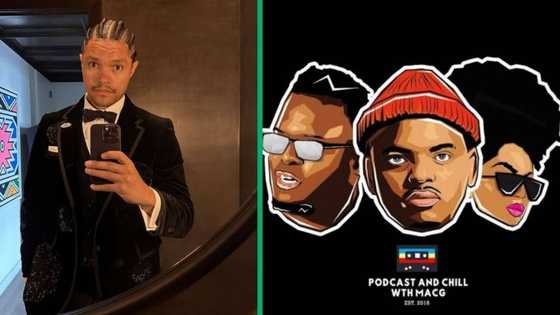 Trevor Noah wants to go on 'Podcast and Chill', Sizwe Dhlomo confirms: "I've spoken to him"