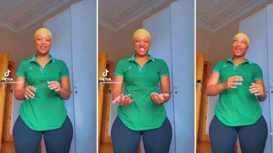 Woman with perfect hourglass figure hits 'Kilimanjaro' dance moves on 'Bhebha' beat, video amazes SA