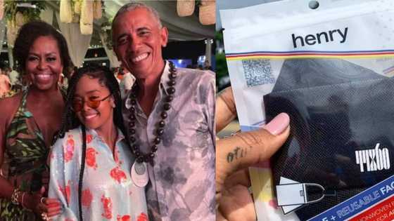 Barack Obams was gifted 1000 custom made masks for guests at his birthday bash