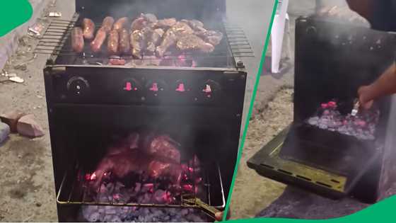 "Leave me and my stove alone": Cape Town men turn kitchen appliance into working braai