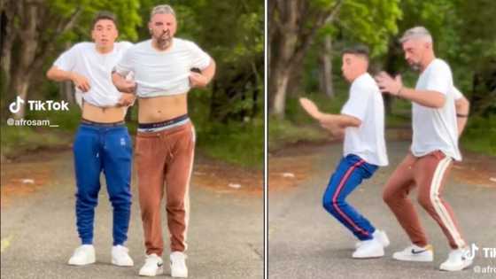 TikTok video of two white men dancing to Amapiano 'Duck Vibes' goes viral, South Africans approve of mlungus