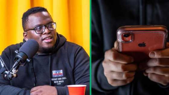 Sol Phenduka amazed by iPhone recycling, netizens school him on device formatting