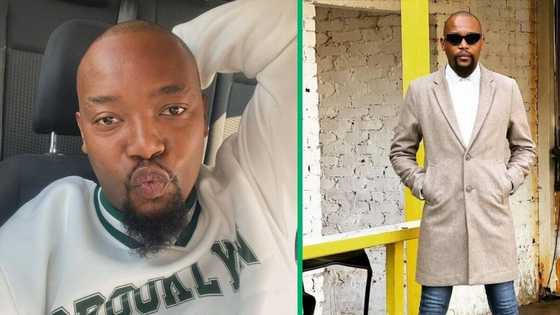 Moshe Ndiki shares 1st pic of his twins and receives mixed reactions: "I feel sad for these kids"
