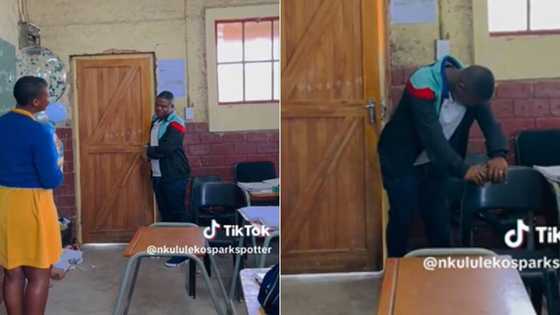 South African teacher gets surprised from pupils for birthday, Mzansi convinced he is humble man