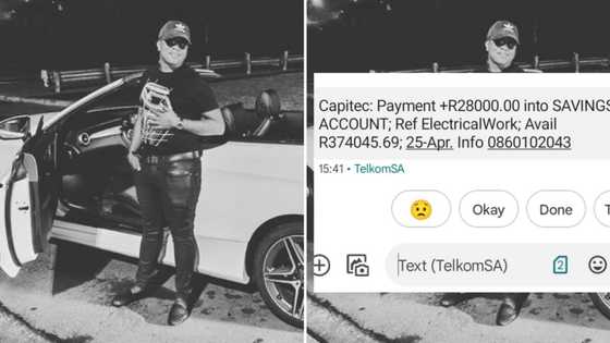 South African electrical engineer gets paid 5 months late, Mzansi trips over his R374k bank balance: “Flex”