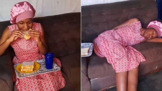 TikTok video of woman in kasi vlog of morning routine inspires Mzansi as she gets ready for work