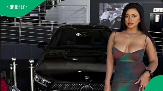 Video of woman fetching Mercedes-Benz from dealership in TikTok video, South Africa applauds