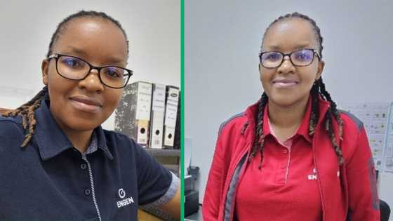 Hard-working lady grinds hard, goes from being Engen cashier to management role