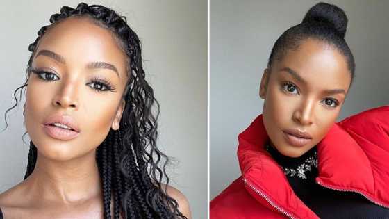 Ayanda Thabethe catches smoke for allegedly living it up in Dubai with married man: "Extremely disgusting"