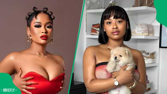 Cyan Boujee shows off her hot body in sultry pics, SA reacts: "You can tell that it's not natural"