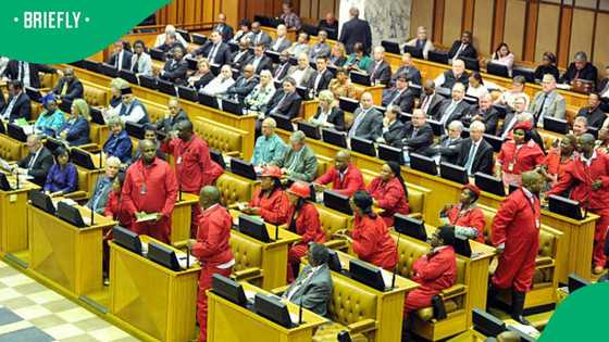 EFF and MK party walk out of parliament during Ramaphosa’s Q&A session