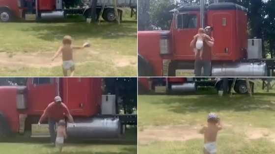 "Daddy's home": Video of boy running to his dad stirs happy memories for parents