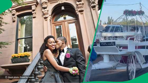 Kalahari matriculants turn up for matric dance grand entrance with pony and carriage in video