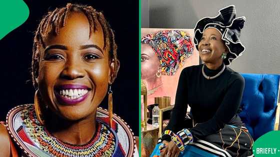 Ntsiki Mazwai serves body in throwback picture: "When I was young with a flat stomach"