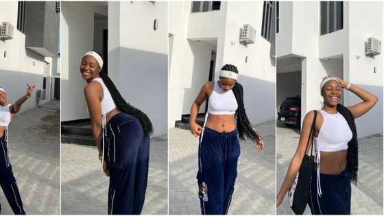 Social media gushes over stunning young lady as she shares adorable pics