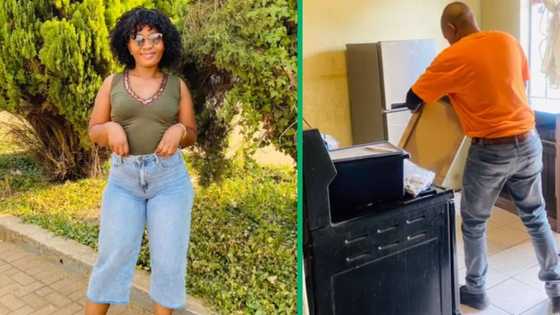 Proud Gauteng woman shows off her year's hard work and upgrades to her house