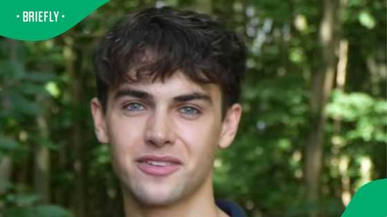 Man plays with shongololo and reflects on gross childhood millipede experience in TikTok Video