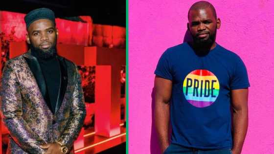 Siv Ngesi goes viral after clip of him proudly singing the national anthem at Stade De France trends