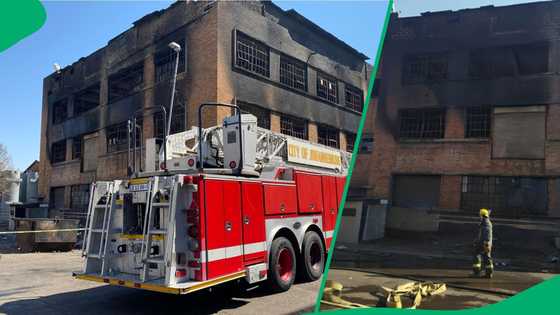 4 killed and 3 injured in Johannesburg building inferno