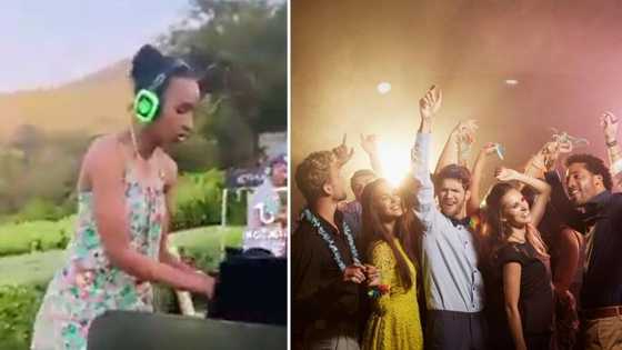 Video of female DJ and crowd jamming in silence with headphones on has SA unimpressed: “Weird andizi”
