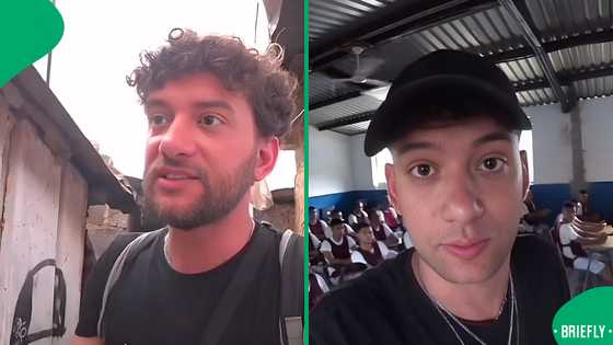 "The food smells good": Tourist stunned by no vegan food in a township as he tries African cuisine