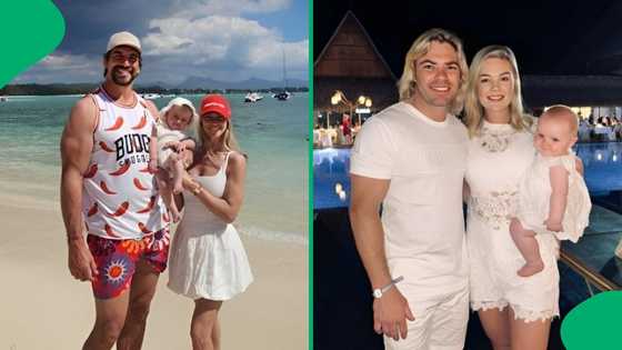 Picture-perfect vacay: 4 Springboks and families share photos of Mauritius trip