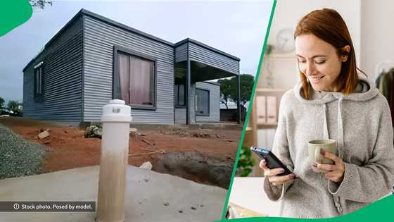 "Where are you based?": Interior of shack wows netizens, Mzansi lines up for construction services