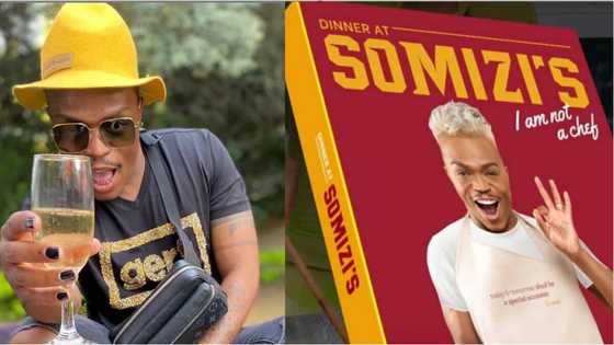 Somizi celebrates as cookbook becomes number 1 on bestsellers list