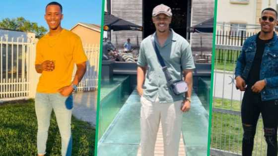 Man ditches skinny jeans to achieve elevated style, TikTok video has SA ladies drooling over transformation: "I'm proud of you"