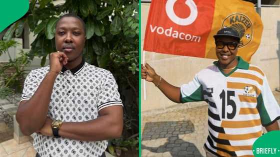 Sihle Dambuza launches new podcast, shares heartwarming on-set moment with wife City Makoti
