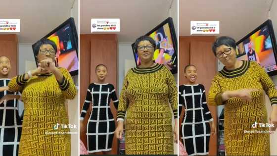 Mzansi howls over TikTok video of granny throwing impressive dance moves: “Love this vibe”